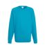 Fruit Of The Loom Mens Lightweight Raglan Sweatshirt (240 GSM) (Azure Blue) - UTBC2653