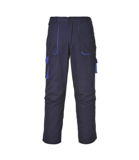Portwest Mens Texo Contrast Work Trousers (Navy) - UTPW1029