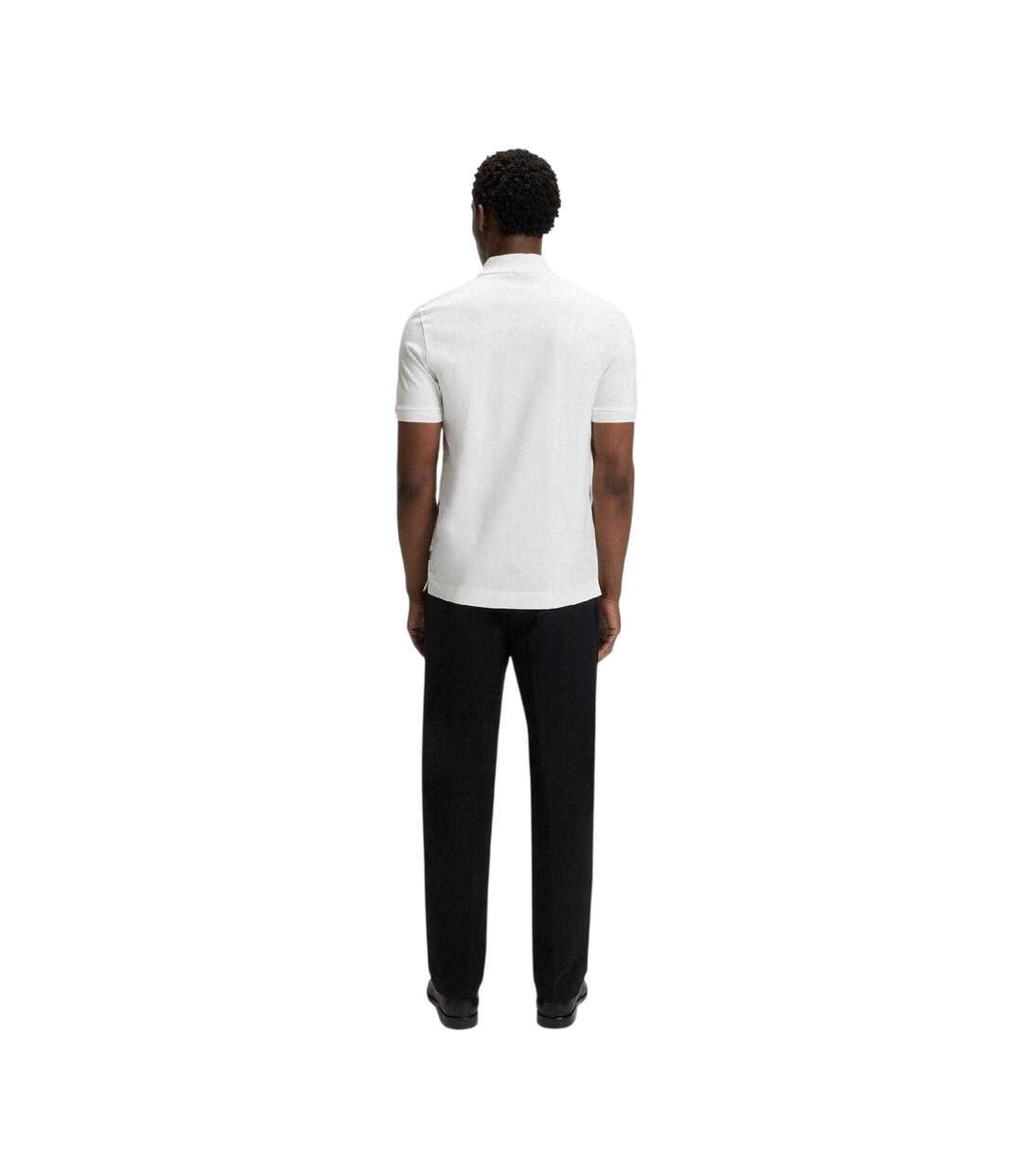 Polo Paras Homme Blanc Boss-3
