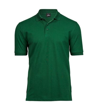 Tee Jays Mens Luxury Stretch Pique Polo Shirt (Forest Green)