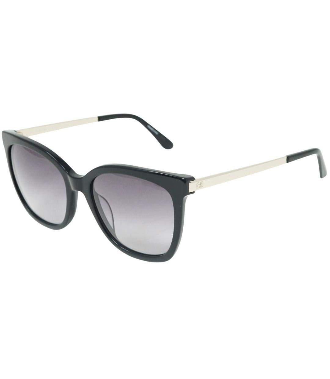 Lunettes De Soleil Motif/style Dégradé Femme Taille Unique Noir Gris Calvin Klein-2