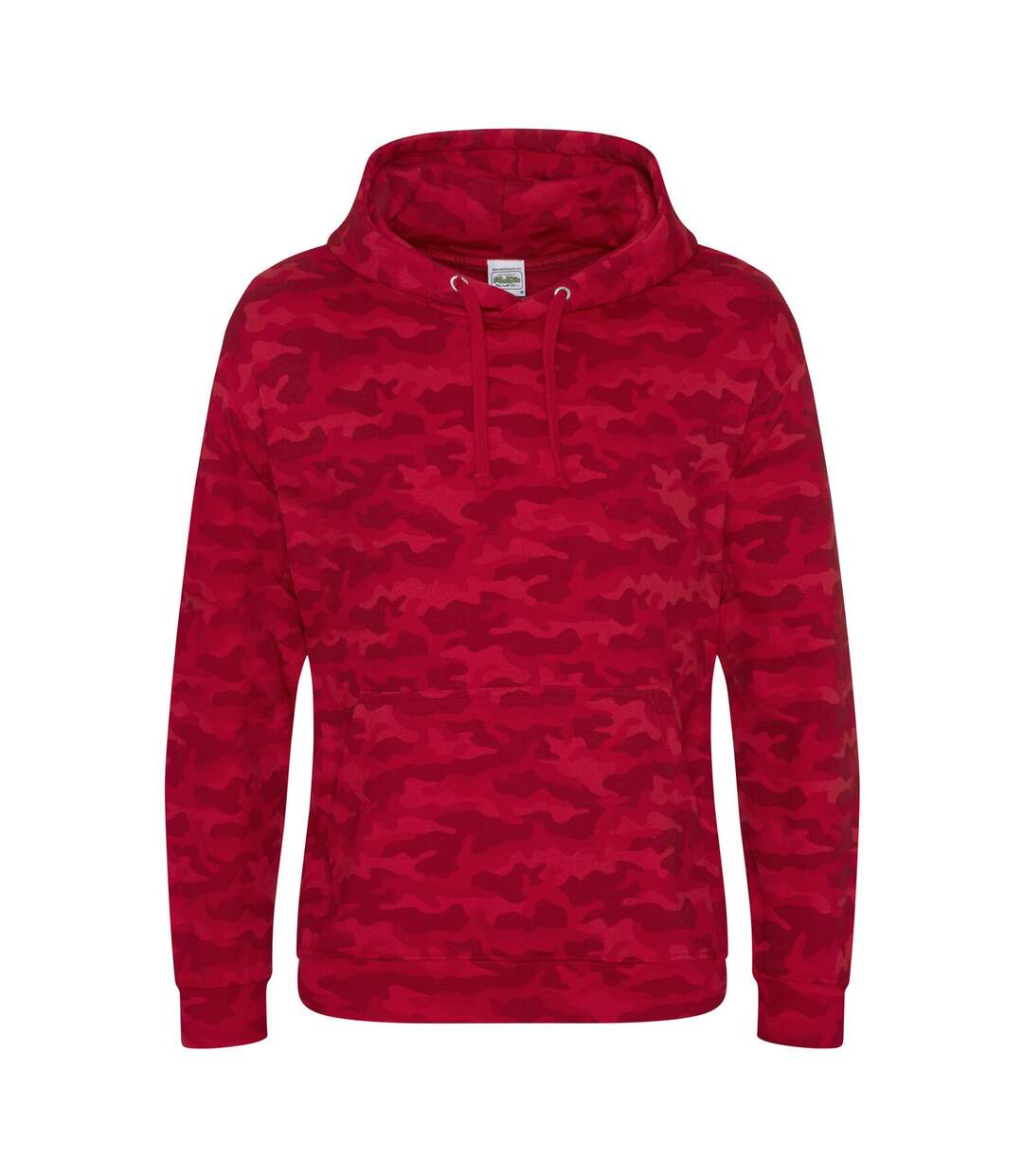 Sweat à capuche homme rouge Awdis-1