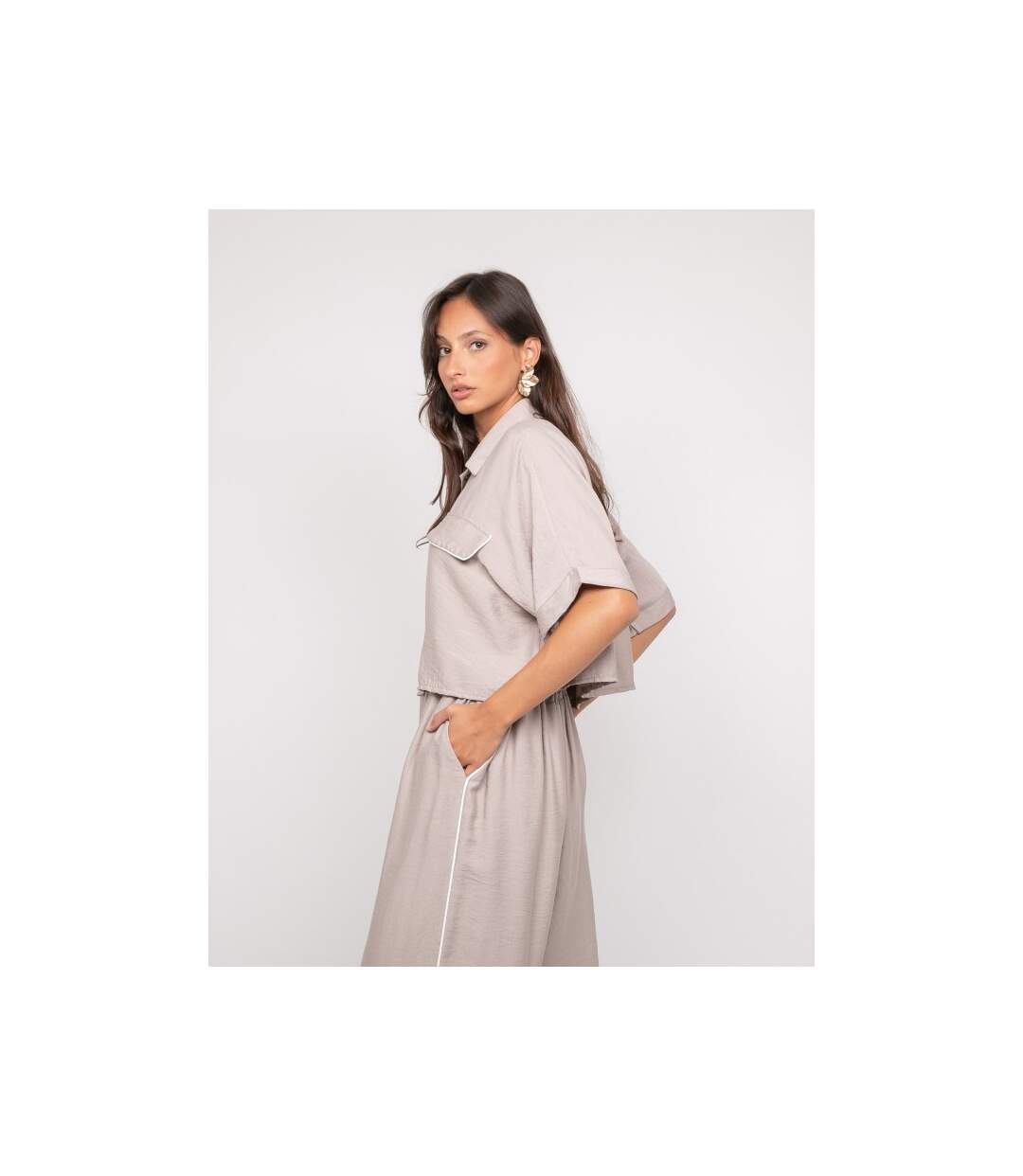 Ensemble chemisier et pantalon EPAVIA - Dona X Lisa-2
