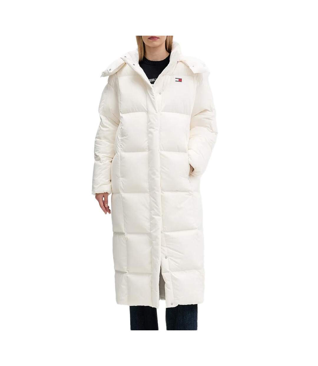 Doudoune blanche femme tommy hilfiger alaska-1