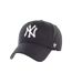 Casquette De Baseball Motif/style New York Yankees Mlb Noir Blanc 47-3