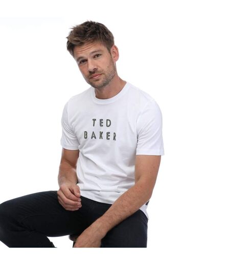T-shirt lough homme blanc Ted Baker