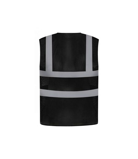 Gilet Haute Visibilité Cool Adulte Noir Yoko