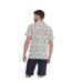Chemise Manches Courtes Motif/style Floral Homme Vieux Bleu Threadbare-3