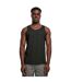 Mens Basic Tank Top Noir Build Your Brand-2
