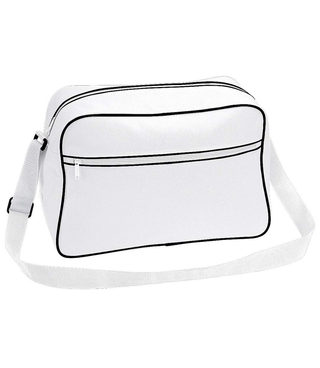 Sac bandoulière taille unique blanc / noir Bagbase-1