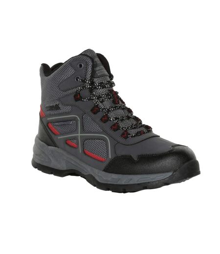 Regatta Mens Vendeavour Walking Boots (Ash/Rio Red) - UTRG9196