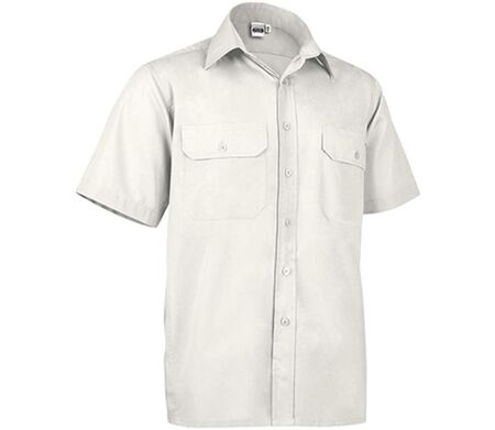 Chemise manches courtes - Homme - ACADEMY MC - blanc cassé ivoire