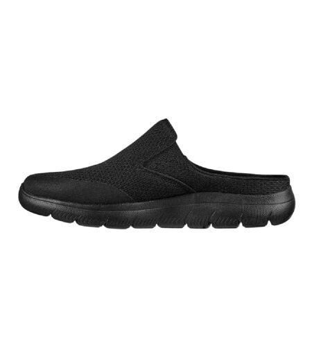 Mens Summits Vindicator Sport Mules Black Skechers