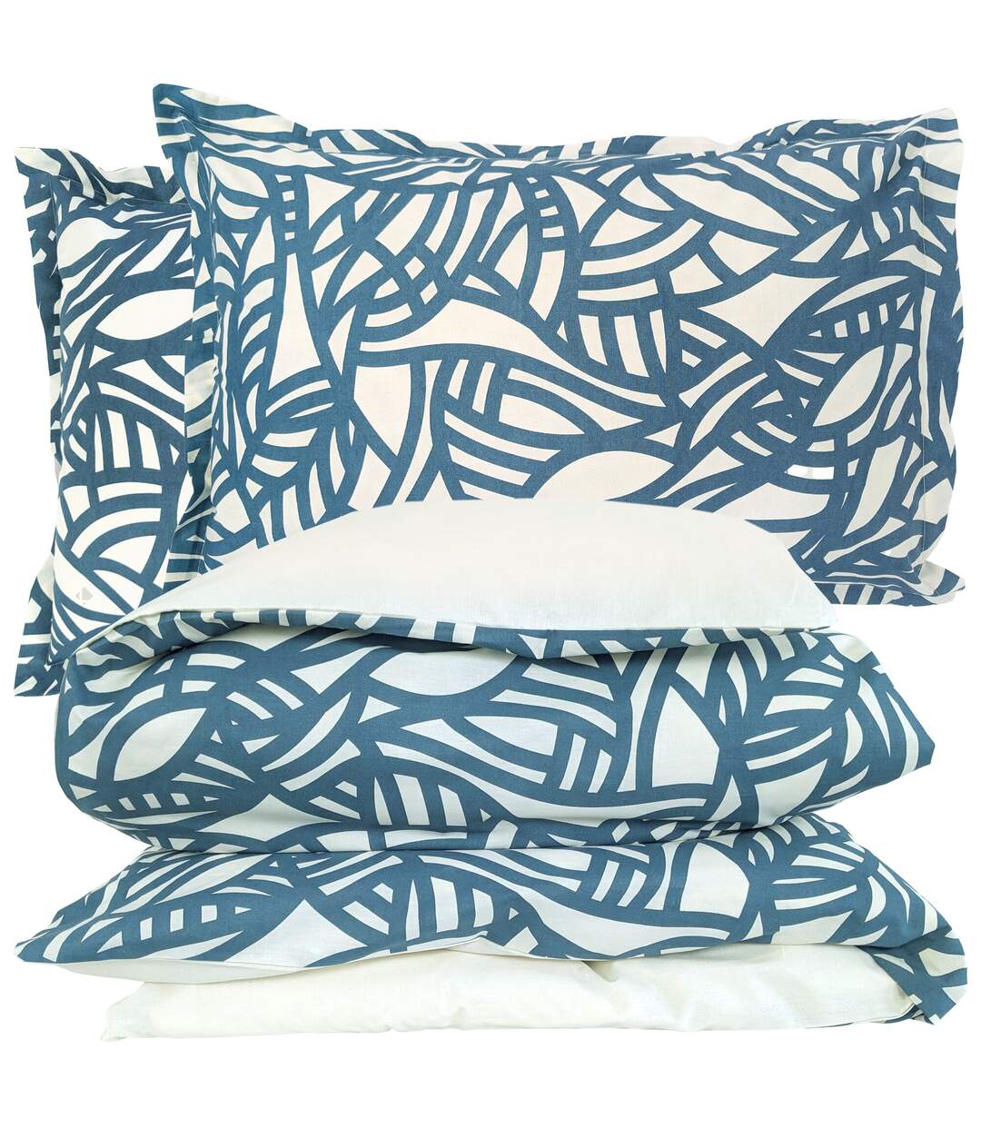 Parure de lit coton SÉRÉNA Taie 50x70 cm-2
