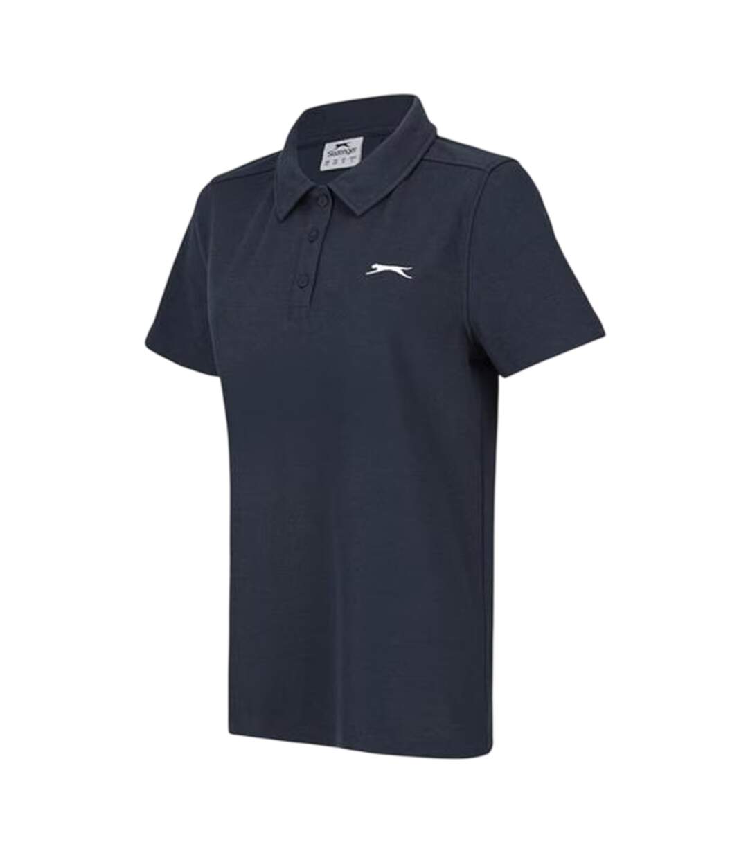 Polo Motif/style Logo Femme Bleu Marine Slazenger-3