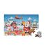 Pazuru christmas wooden puzzle one size multicoloured MidOcean-3