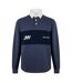 Mens Logo Relaxed Fit Rugby Shirt Night Sky Jack Wills-1