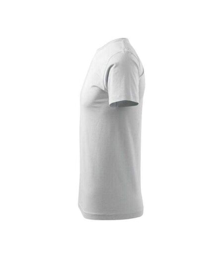 T-shirt Basic Homme Blanc Adler