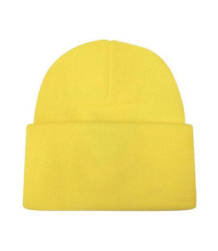 Bonnet Motif/style Logo Brodé Jaune Sex Pistols