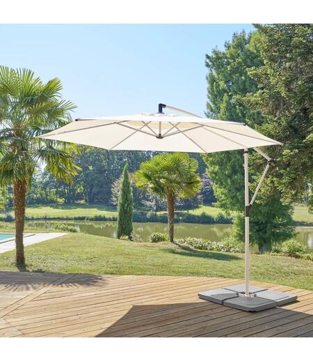 Parasol déporté rond MANOA