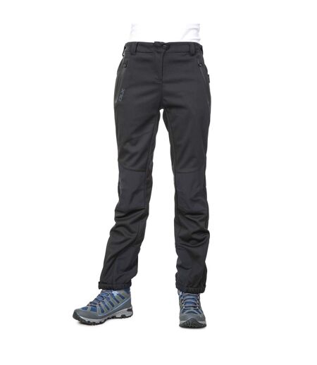 Sola Pantalon De Marche Softshell Femme Noir Trespass