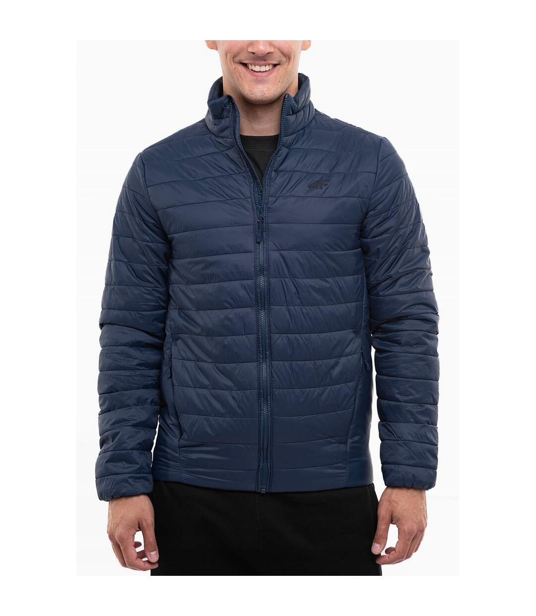 Doudoune Matelassée M084 Homme Bleu Marine 4F-1