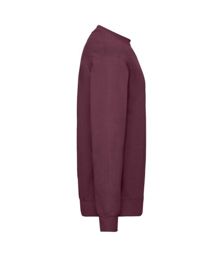 Sweat Classic Homme Bordeaux Fruit Of The Loom