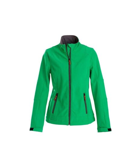 Veste Softshell Trial Femme Vert Clair Printer