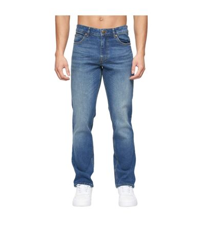 Jean chas homme bleu semi-délavé Crosshatch