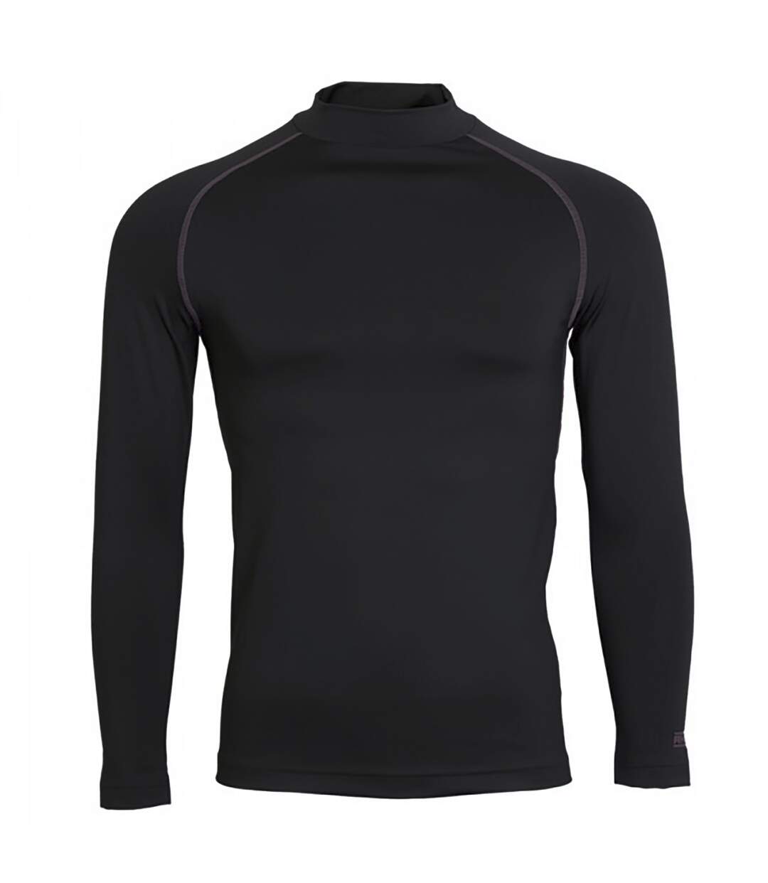 Rhino Mens Thermal Underwear Long Sleeve Base Layer Vest Top (Black) - UTRW1276-1