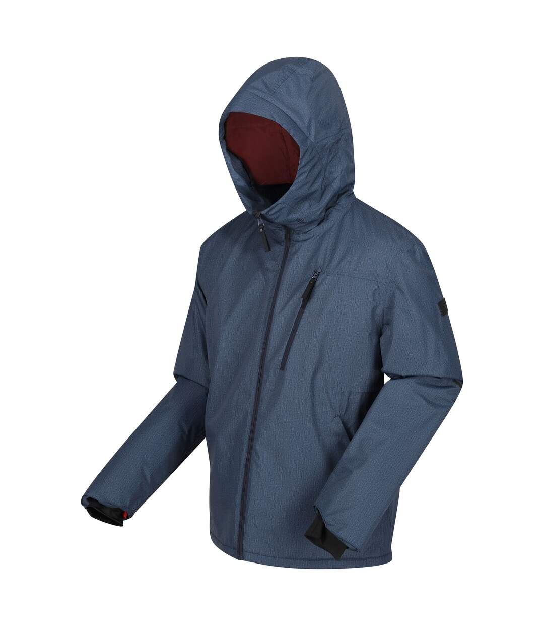 Mens Harridge Waterproof Jacket Navy Danger Red Regatta-3