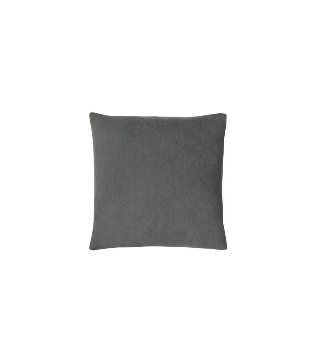 Kobe velvet cushion cover one size grey Furn