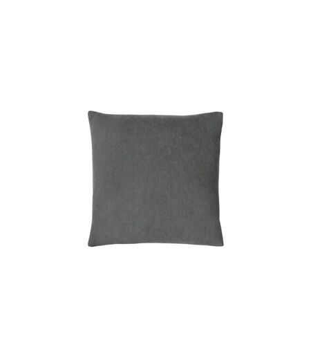 Furn Kobe Velvet Throw Pillow Cover (Gray) (One Size)
