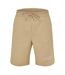 Mens Dinkoe Cotton Logo Sweat Shorts Medium Brown Hugo-3