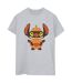 Disney Femmes/Les femmes Lilo & Stitch Pumpkin Costume Cotton Boyfriend T-Shirt (Gris sportif) - UTBI30526-1