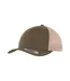 Casquette Trucker Motif/style Rétro Vert Kaki Foncé Kaki Flexfit-3