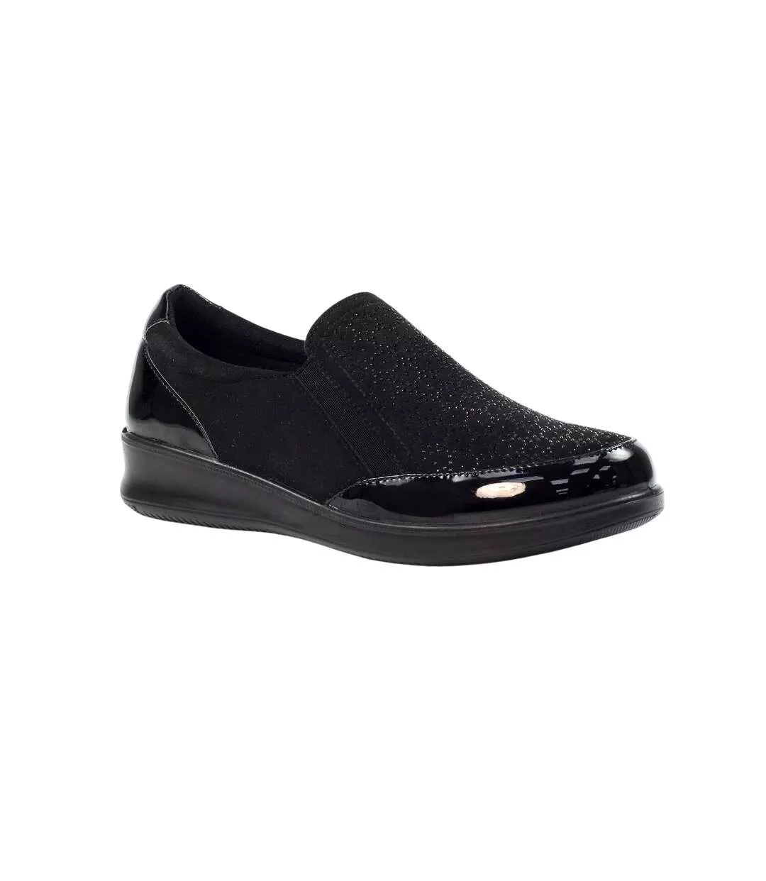 Mocassins Hattie Femme Noir Lunar-2