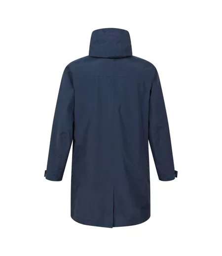 Veste Longue Imperméable Unie Scope Homme Bleu Marine Mountain Warehouse