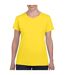 Gildan Ladies/Womens Heavy Cotton Missy Fit Short Sleeve T-Shirt (Daisy) - UTBC2665