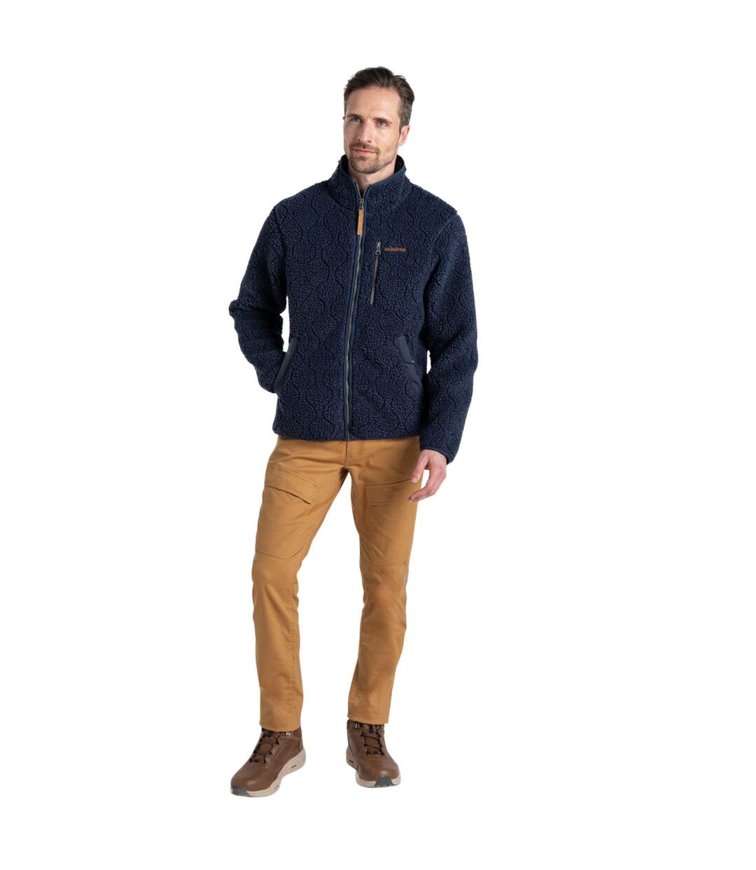 Veste polaire national trust winnat homme bleu marine Craghoppers-4