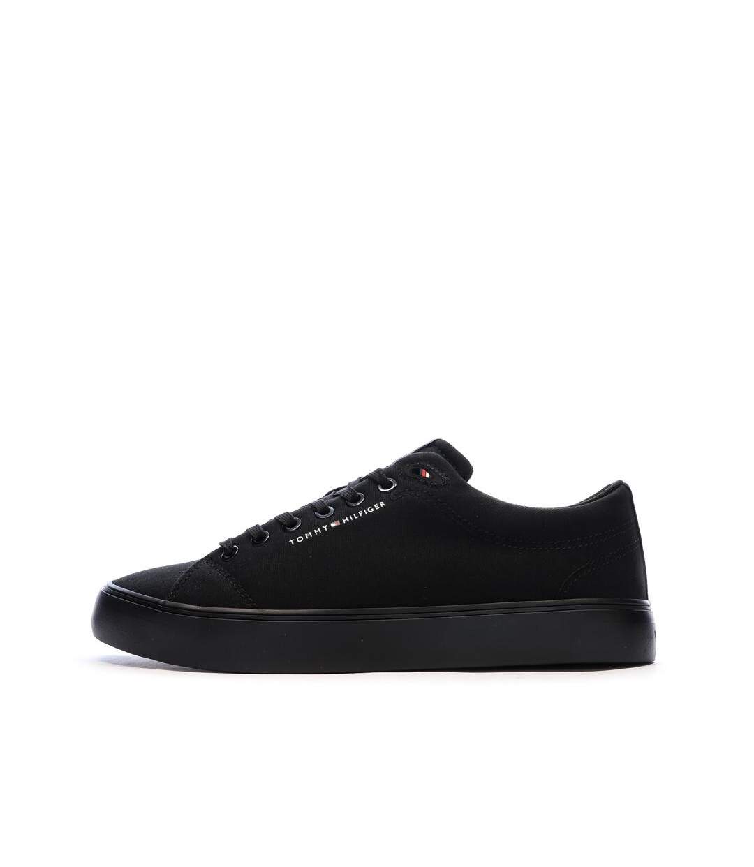 Baskets noires homme tommy hilfiger harlem-1