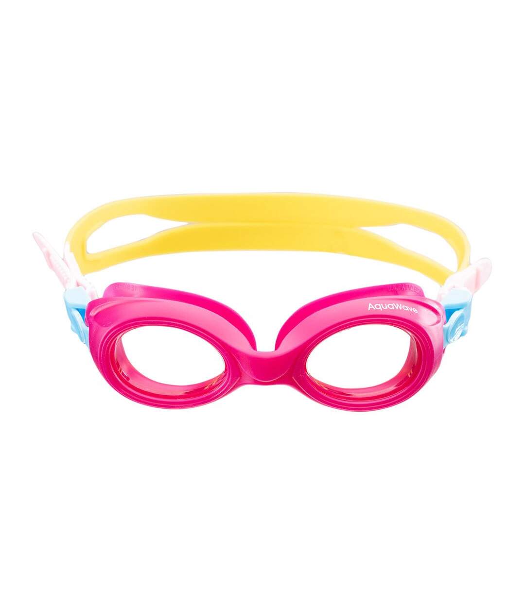 Lunettes de natation nemo enfant rose / bleu / jaune Aquawave-2