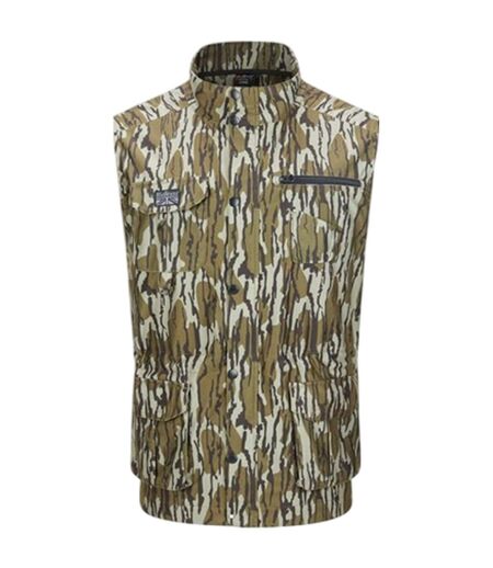 Veste Sans Manches Motif/style Camouflage Homme Kaki Diem