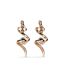 Boucles d'oreilles Spiral, Cristal d'Autriche