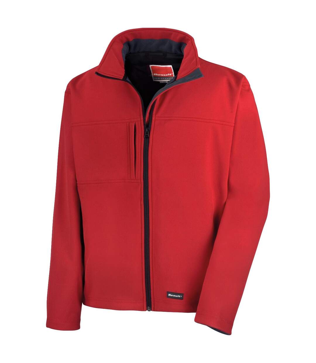 Veste Softshell Imperméable, Coupe-vent Et Respirante Homme Rouge Result-2