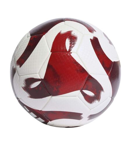 Ballon De Foot Tiro League Taille 5 Blanc Rouge Adidas