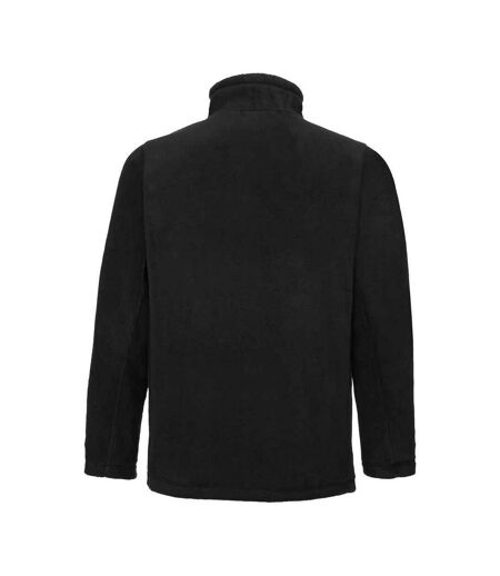 Russell Mens Outdoor Fleece Jacket (Black) - UTPC6421