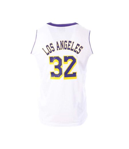 Los Angeles 32 Maillot de basket Blanc Homme Sport Zone - L