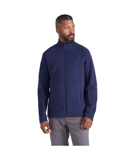 Mens Raso Full Zip Fleece Top Navy Mountain Warehouse