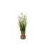 Plante Herbe Artificielle Avec Boules Lari 42cm Vert-1